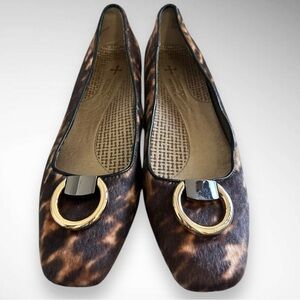 BARETRAPS Perrie Faux Calf Hair‎ Flats Size 7 | EUC